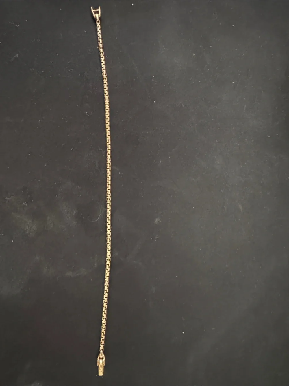 Gold Box Chain Bracelet - Women Accessories